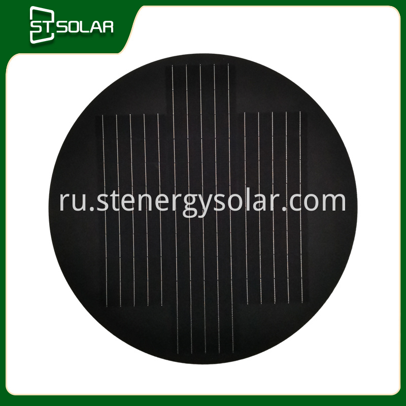 High Efficiency Round Solar Panel